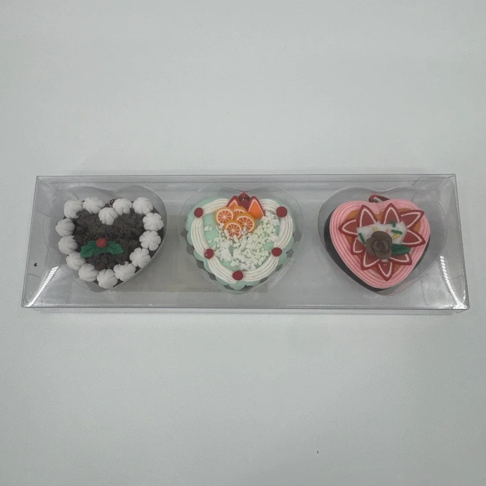 Kurt S. Adler Sweet Shoppe collection fake cake holiday ornaments Gift Tags NEW